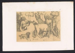 Paulus van Thebe er kendt med to ossens Design og studier af en hollandsk mester fra det 15. århundrede. Århundrede. Baseret på originalerne opbevaret i Det Kongelige Bibliotek i Berlin (serietitel) af Karl Palzow