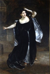 Giuditta Pasta (1797-1865) og "Anne Boleyn" (Anne de Boleyn (Anna eller Ann Bolin og Anne Bullen) af Karl Pavlovich Bryullov