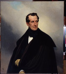 ""Portræt af grev Vladimir Musin-Pushkin (Musin Pushkin) (1798-1854)"" Maleri af Karl Pavlovich Briullov (Bryullov) (1799-1852) 1830 Regionalt kunstmuseum Arkhangelsk Rusland af Karl Pavlovich Bryullov