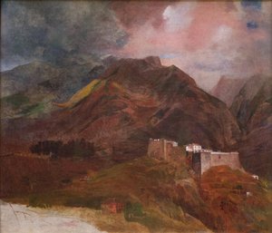 Peak Fort på øen Madeira, 1849-1850 af Karl Pavlovich Bryullov