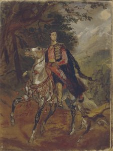 Portræt af grev Anatole Nikolaievich Demidov, 1. prins af San Donato 1812-1870, ca. 1831 af Karl Pavlovich Bryullov