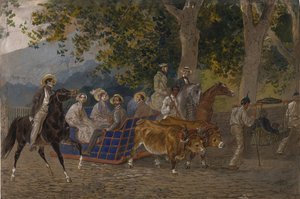 Ride, 1849 af Karl Pavlovich Bryullov