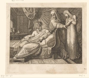 Sara præsenterer Hagar for Abraham Idéer (serietitel)