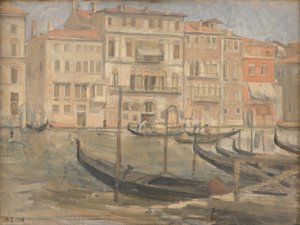 Ved Canal Grande i Venedig