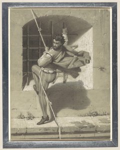 Benvenuto Cellini flygter fra Castel Sant