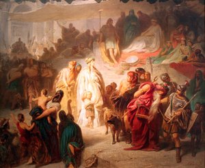 Dermednelda i den triumferende procession af Germanicus
