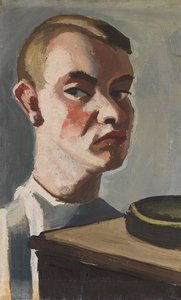 Selvportræt, ca. 1920.