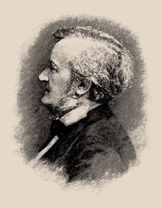 Portræt af komponisten Richard Wagner 1813-1883, 1900-1910