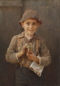 Newsboy, 1899 af Karl Witkowski