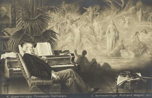 Richard Wagners drøm af Karl or Carl the Younger Schweninger