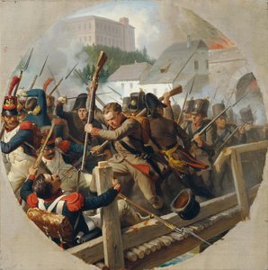 Mødet i Ebelsberg i 1806 af Karl von Blaas