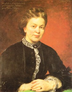 Tysk: Marie Freifrau von Ebner-Eschenbach af Karl von Blaas