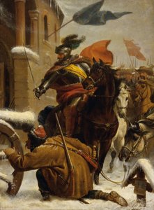Johann de Werths razzia nær Tuttlingen i 1643 af Karl von Blaas