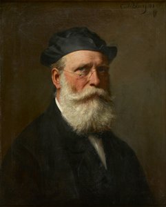 selvportræt af Karl von Blaas