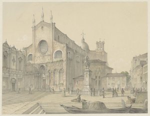 Venedig: S. Giovanni & Paolo af Karoly Lajos Libay