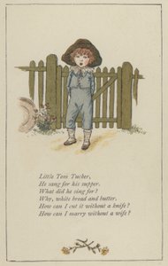 Lille Tom Tucker (farve litho)