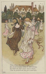 Tom, Tom, piberens søn (farve litho)