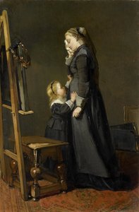 Enken efter en maler af Kate Bisschop-Swift