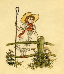 Lille Bo-peep har tabt af Kate Greenaway