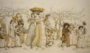 Forårstid af Kate Greenaway