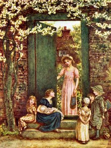 Den åbne dør af Kate Greenaway af Kate Greenaway