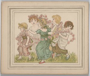 Valentine af Kate Greenaway