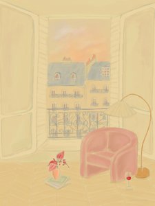 Hyggelig lejlighed i Paris