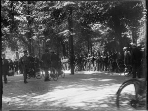 Haag, Holland, 01/08/1914 (s/hvid foto)