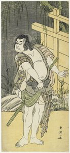 Sakata Hangoro _ Ii As Tamba no Suketaro _, 1791 af Katsukawa Shun