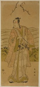 Skuespilleren Ichikawa Omezo I af Katsukawa Shun