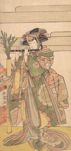 Den tredje Segawa Kikunojo som kvinde, ca. 1780.