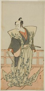 Skuespilleren Ichikawa Danjuro V i en uidentificeret rolle af Katsukawa Shunkо̄