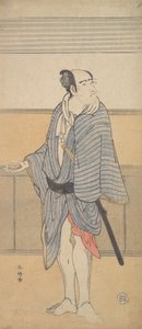 En uidentificeret skuespiller, ca. 1790. af Katsukawa Shunko
