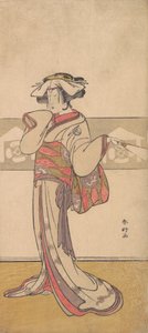 Segawa Chrysanthemums kvinde Godt medlem af vejen, tiger på stranden, hva? 1790. af Katsukawa Shunko