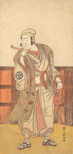 Den første Nakamura Nakazo i rollen som Shimada no Hachizo, april 1783. af Katsukawa Shunko