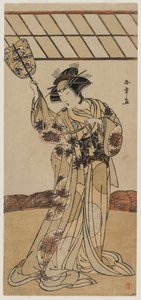 Segawa Kikunojō III som Terror af Katsukawa Shunsho