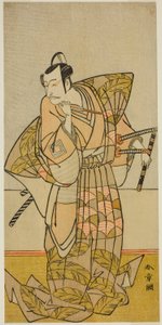Ichikawa Danjuro V som Shigetada af Chichibu af Katsukawa Shunsho