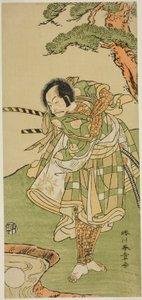 Skuespilleren Ichikawa Danjuro V i en uidentificeret rolle af Katsukawa Shunsho