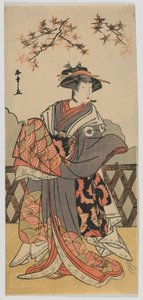 Skuespilleren Iwai Hanshiro IV, Edo-periode, slutningen af 1780