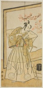 Den første snes verden, perforeret ved Morita, 1773 af Katsukawa Shunsho