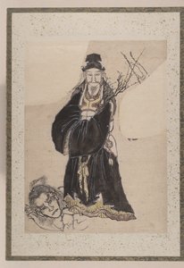 Album med skitser af Katsushika Hokusai og hans disciple af Katsushika Hokusai