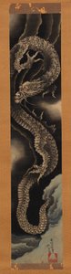 Opstigende drage af Katsushika Hokusai