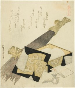 Burdock Root (Kurama gobo), fra serien "A Selection of Horses (Uma-zukushi)" af Katsushika Hokusai