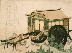 Hovedsvogn af Katsushika Hokusai