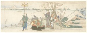 Daikagura-kunstnere, 1801-1805 af Katsushika Hokusai