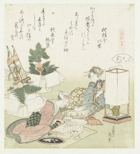 tagskal Itayagai (titel på objekt) En sammenligning af Genroku-digte og skaller (serietitel) Genroku kasen kaiawase (serietitel på objekt) af Katsushika Hokusai