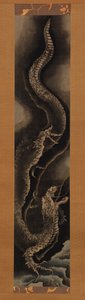 Nedstigende drage af Katsushika Hokusai