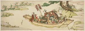 Færge af Katsushika Hokusai
