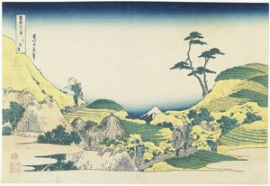 Nedre Meguro, 1831-1834 af Katsushika Hokusai