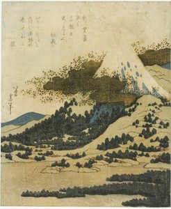 Mount Fuji fra Lake Ashi i Hakone af Katsushika Hokusai